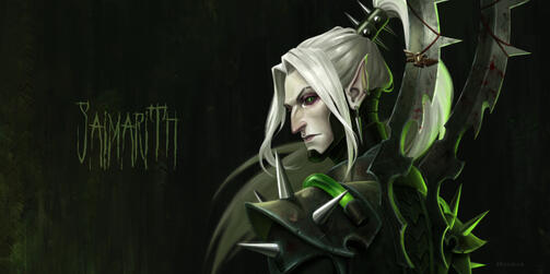 Portrait of my Drukhari Personal artwork