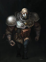 Lorn the Ogryn Commission artwork